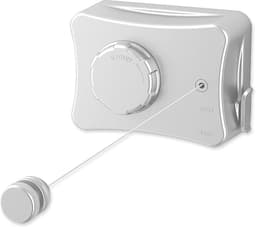 Verstelbare Intrekbare Waslijn - 5,1 m voor Slaapkamer en Badkamer — thumbnail 1