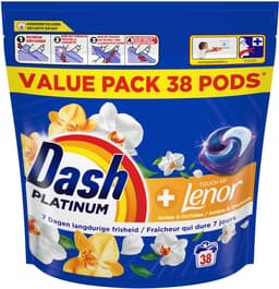 Dash Wasmiddel Pods® - Amber & Orchidee - 3 x 38 Wasbeurten — thumbnail 3