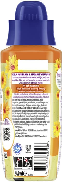 Robijn Intense Wasparfum - Passiebloem & Bergamot - geeft je kleding een langdurige, intense geur - 342 ml — thumbnail 3