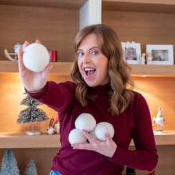Drogerballen - Droogkast - 6 ballen - Energiebesparend - 100% wol — thumbnail 5