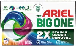 Ariel 3in1 Wasmiddel Pods The Big One Color - 15 stuks — thumbnail 2