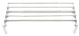ELYSIVM Droogrek - Wasrek - Wand Droogrek - Droogrek inklapbaar - Uittrekbaar en opvouwbaar - 15 windproof ophanggaten - 126 cm - Wandmontage - Aluminiumlegering — thumbnail 5