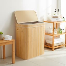 Wasmand - 52x63x32 cm - naturel — thumbnail 5