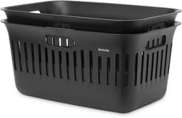 Brabantia Collect-It Wasmand - set van 2 - 40 l - Black — thumbnail 1