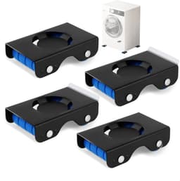 Verrijdbare Basis voor Zware Huishoudelijke Apparaten - Wasmachine & Droger Trolley met Stille Wielen en Rem — thumbnail 1