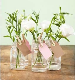Mini Houten Knijpers - Decoratie Clips - Foto's Ophangen - Natuurlijke Uitstraling - 100 stuks - Houtkleur — thumbnail 4
