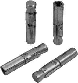 Zware Roestvrij Stalen M8 Ankers (A4) voor Doorvoerboren - Metaal- en Boutanker 50mm — thumbnail 2