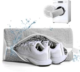 Schoenwaszak voor Wasmachine - 1 Stuks Waszak voor Wasdroger & Wasmachine - Herbruikbare Reinigingshoes voor Sneakers - 360° Diepe Reiniging Geschikt voor Alle Schoenen - Met Zelfsluitende Rits — thumbnail 1