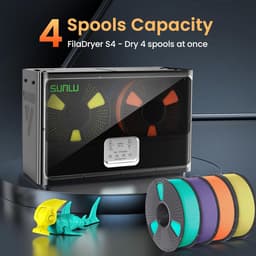 Filament Droger voor 3D Printers met Grote Capaciteit en Temperatuurregeling — thumbnail 3