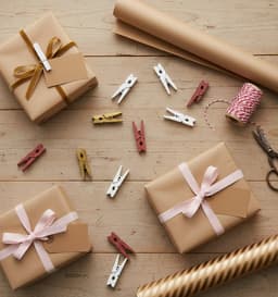 Mini Knijpers Vintage - 30 Kleine Knijpertjes voor Kaarten of Foto's — thumbnail 4