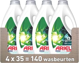 Ariel Vloeibaar Wasmiddel +Touch Van Lenor Unstoppables - 4 x 35 Wasbeurten — thumbnail 1