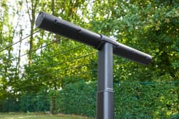 Brabantia HangOut Waslijn - met Palen - tot 50 meter drooglengte - Black — thumbnail 4