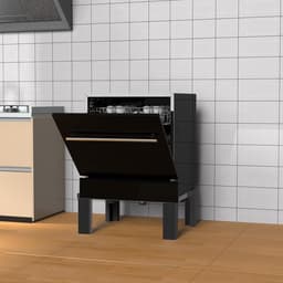 Zware Wasmachine Verhoger | Alle Stalen Universele Onderstel voor Wasmachine en Droger | Hoogte 30 cm | Verstelbaar — thumbnail 2
