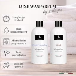 Wasparfum Duo - Geurboost Kleding - Frisse Was - Geconcentreerde Formule - 2x 250 ml — thumbnail 4