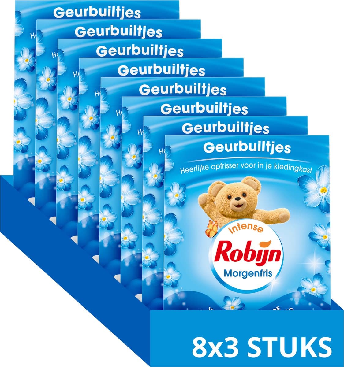 Robijn - Intense Morgenfris Geurbuiltjes - 24 stuks - Voordeelverpakking — afbeelding 1