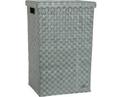Handed By - Wasmand met deksel - Opbergmand - 81 liter - Cube XL -lichtgroen - eucalyptus — afbeelding 1