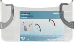 Storage Solutions Radiator droogrek - wit/zwart - metaal - 69 x 38 x 15 cm - handdoekrek - wasrek - 5 meter waslijn — thumbnail 2