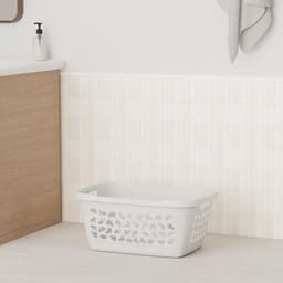 Keeper wasmand, ademend decor, 52 l, Jost, Nordic Grey — thumbnail 2