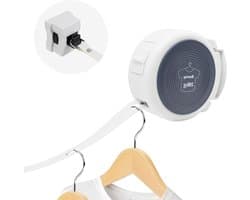 Retractable Clothesline Non-Sagging 4.2m with Automatic Roll-Up and Locking Function