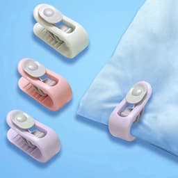 Dekbedclips - Dekbed Klemmen - Dekbed Clips - 13 STUKS - Knijpers - Laken - Deken - Groen — thumbnail 4