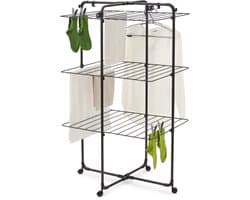 Brabantia HangOn Droogtoren - 23 m - Inklapbaar Wasrek - Matt Black — afbeelding 1