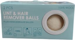 Ultra Clean Wasdrogerballen - 2x - 100% wol - Herbruikbaar - Drogerballen - 7 cm - was drogen — thumbnail 2