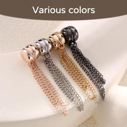 JGS Premium - Magnetische kledingclips 4 stuks - Verwijderbare kledingclip - Magnetische pinnen - Vest hijab manchet zoom - Organiseren en bevestigen — thumbnail 3