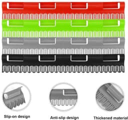 Sokkenhouders voor wasrek - 8 stuks - Antislip functie - Vier kleuren — thumbnail 2