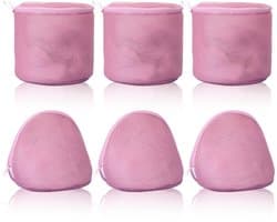 BH Waszakken - Mesh Delicates Zakken - Ondergoedbeschermer met Rits - Voor Wasmachine & Reizen - Voor Vrouwen & Studenten - Roze - 30x25 cm - 6 Stuks