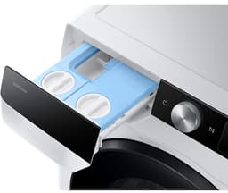 Samsung WD90DG6G94BKU4, Voorlader, Vrijstaand, Wit, Links, Zwart, Draaiknop, Touch — thumbnail 5