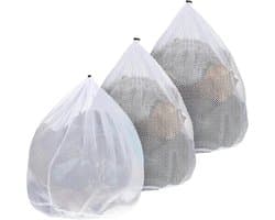 Allecto Plus - Set van 3 waszakken 60 x 48 cm - Heavy duty - Delicate