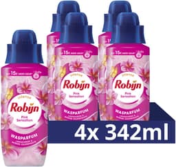 Robijn -Intense Wasparfum - Pink Sensation - 4 flessen x 342 ml — thumbnail 1