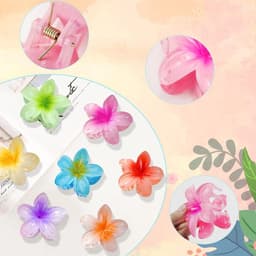 Inovra Plus - Bloemenhaarclips 8 stuks antislip bloemenhaarklemmen - Reis Benodigdheden voor vakantie in de natuur — thumbnail 5