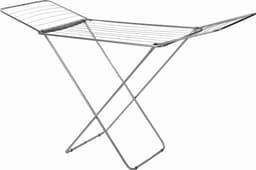 Droogrek Metaal 180 x 55 x 108 cm Zwart — thumbnail 1