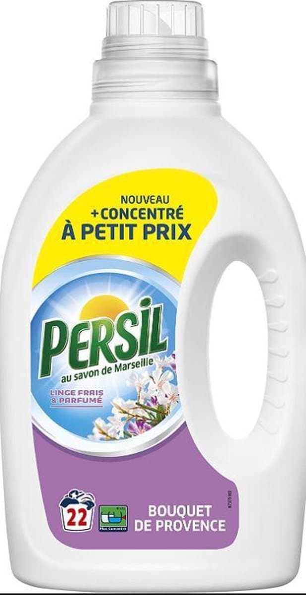Persil Bouquet de Provence met marseillezeep - 22 wasbeurten - Fles vloeibaar wasmiddel - Recyclebare fles — afbeelding 1