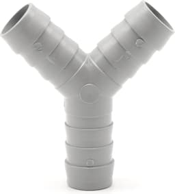 Afvoerslangverbinder Y-stuk, 19x19x19mm, ABS plastic — thumbnail 2