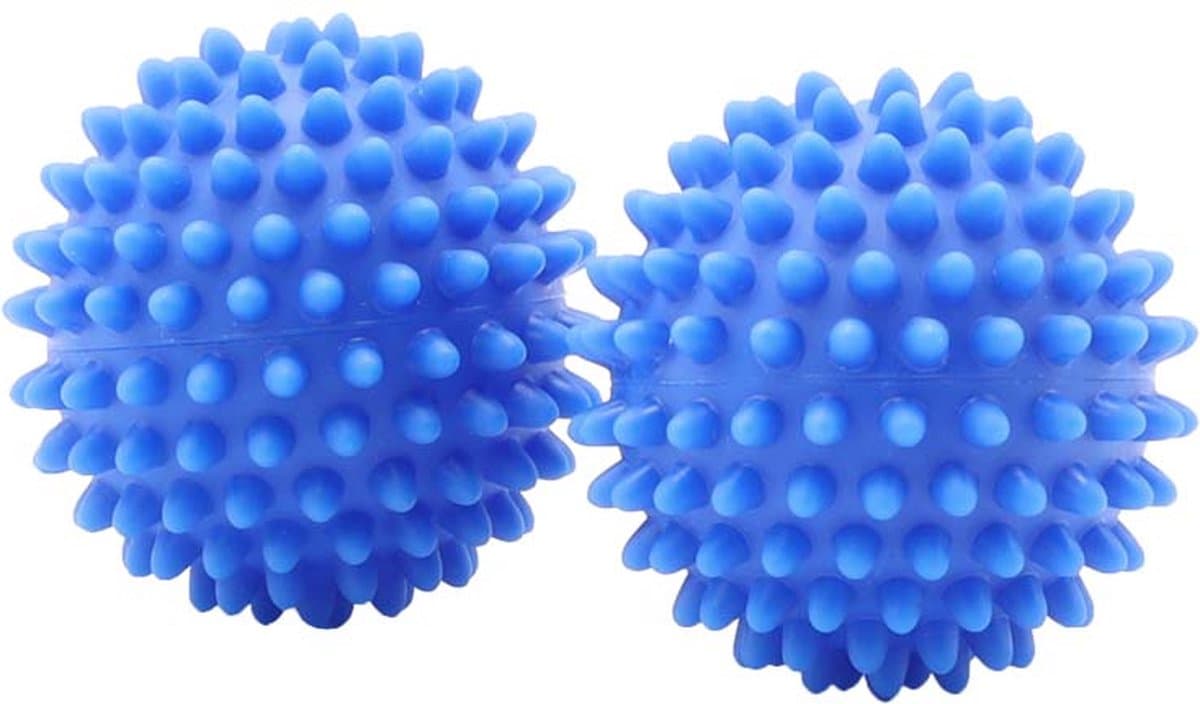2x Wasdrogerballen - Drogerballen – Wasballen – Blauw — afbeelding 1