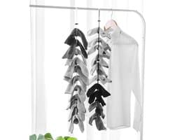 Sokken Waslijn – Sokken Organizer – Sokken in de Was – Waskoord – Sokken bijeen houden – Sokken Wassen – Koord – Wit – 10 paar sokken — afbeelding 1