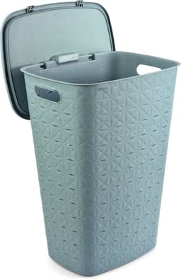 Curver Softex Wasmand met Deksel 56L - 2 stuks - Blauw — thumbnail 5