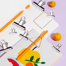 6 stuks bulldog clips grote, 75 mm multifunctionele clip, bulldog scharnierclips, grote metalen binderclips, zilver roestvrij staal, papierklemmen — thumbnail 5