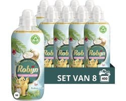 Robijn Wasverzachter - Vloeibare Wasverzachter Collections - Kokos Sensation - 6 x 50 wasbeurten - Voordeelverpakking