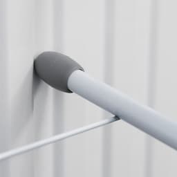 Droogrek voor Radiator Metaal Wit Opvouwbare 55x50,5 cm - Radiatordroger - Wasdroger - Washanger - Balkonwasdroger - Wasrek — thumbnail 2