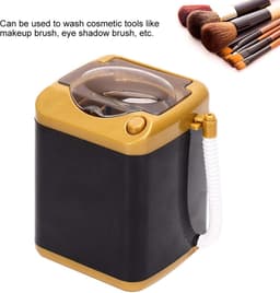 Mini Elektrische Wasmachine - Automatische Makeup Brush Cleaner voor Kinderen - Mini Wasmachine voor Makeup Sponzen (Goud) — thumbnail 5