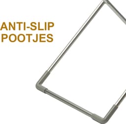 Alora elektrisch verwarmd droogrek - Zilver - 20 stangen - wasrek - inklapbaar - energiezuinig - verwarming - verwarmbaar - kindvriendelijk - wasknijper proof — thumbnail 5
