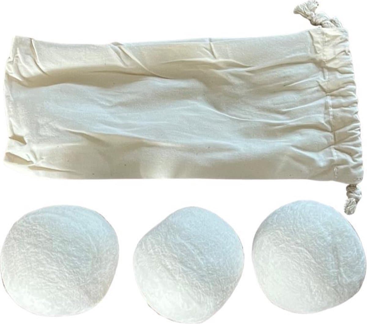 Wasdroger bollen 3 stuks - Parfum was - Wasparfum - Wasparfum accessoires - Droger ballen - Drogerballen wol - Drogerballen — afbeelding 1