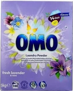 OMO Waspoeder Lavendel 100 Wasbeurten - 5 kg — thumbnail 3