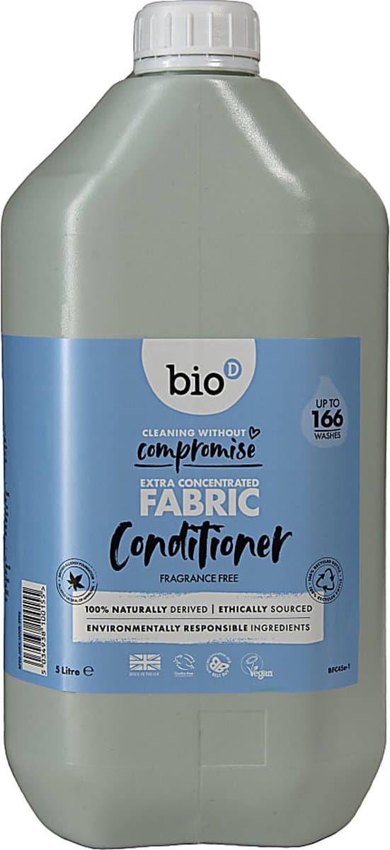 Bio-D wasverzachter 5L Grootverpakking — afbeelding 1