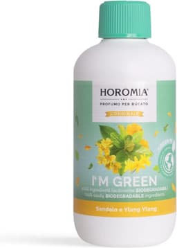 Horomia Wasparfum I’M GREEN Biologisch Sandalo e Ylang Ylang - 400 ml - Geur bij de Was - Parfum voor de Was - Wasgeurtje — thumbnail 1