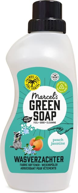 Marcel's Green Soap Wasverzachter - Perzik & Jasmijn - 6 x 750ml - 180 wasbeurten — thumbnail 3