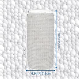 2 stuks Universele Schoenwaszak voor Wasmachine - Dubbellaags Mesh met Hanglus -Beschermend en Herbruikbaar- Lichtgrijs 35x17.5cm — thumbnail 3